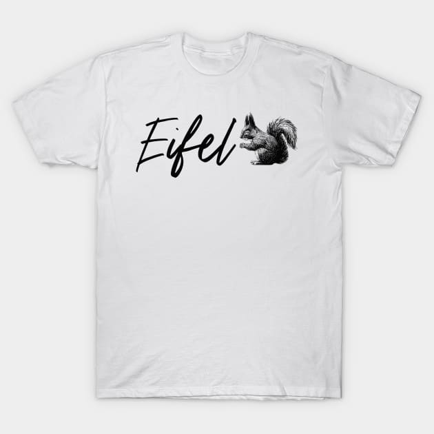 Eifel Eichhörnchen Natur T-Shirt by Foxxy Merch